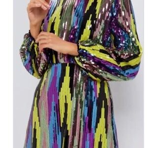 NWT!! Pomander Place - Multi Sequin Lola dress